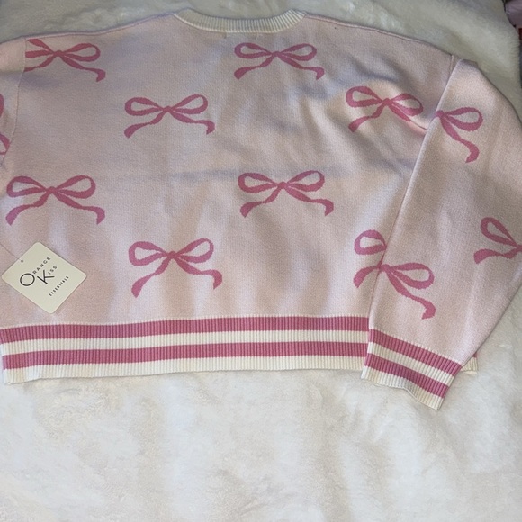 Coquette girl, pink bow sweater 🎀🎀🎀 - Picture 6 of 9